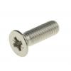 RS PRO Šroub s nízkou půlkulovou hlavou Pozidriv, Nerezová ocel hlavice Zapuštěná, velikost závitu: M3 16.0 mm