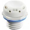 Wiska 10103263 EVPS 12 HF záslepka nárazuvzdorný M12 plast šedobílá (RAL 7035) 10 ks