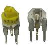 Trimr cermetový stojatý RM5×2,5 mm, 47 kΩ Trimr cermetový stojatý RM5×2,5 mm, 47 kΩ
