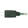 Schneider Electric Blok světel, řada: Harmony XB6 Blok světel 230 V ac, 230V dc FASTON barva Zelená LED Schneider Electric Blok světel, řada: Harmony XB6 Blok světel 230 V ac, 230V dc FASTON barva Zelená LED