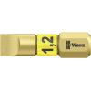 Wera 800/1 BDC plochý bit 6.5 mm nástrojová ocel legováno, diamantová vrstva D 6.3 1 ks Wera 800/1 BDC plochý bit 6.5 mm nástrojová ocel legováno, diamantová vrstva D 6.3 1 ks