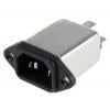 RS PRO Filtr IEC 3A Vnější, Montáž do panelu, 250V ac, 50Hz, 60 Hz Faston, 70 °C, -40 °C RS PRO Filtr IEC 3A Vnější, Montáž do panelu, 250V ac, 50Hz, 60 Hz Faston, 70 °C, -40 °C