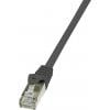 LogiLink CP1013S RJ45 síťové kabely, propojovací kabely CAT 5e F/UTP 0.25 m černá s ochranou 1 ks LogiLink CP1013S RJ45 síťové kabely, propojovací kabely CAT 5e F/UTP 0.25 m černá s ochranou 1 ks