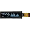 Displej OLED 2.08 in Bílá Pasivní matice 256 x 64 pixelů COT Midas I2C, Paralelní, SPI