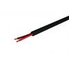 Audio kabel, řada: FHP 2žilový plocha průřezu 1.5 mm² S2CEB, Černá Audio kabel, řada: FHP 2žilový plocha průřezu 1.5 mm² S2CEB, Černá