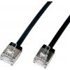 Roline 21.15.4562 RJ45 síťové kabely, propojovací kabely CAT 6A U/FTP 2 m černá 1 ks Roline 21.15.4562 RJ45 síťové kabely, propojovací kabely CAT 6A U/FTP 2 m černá 1 ks