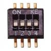 DIP spínač posuvný DSHP04TSGET-G, 4 póly, SMD DIP spínač posuvný DSHP04TSGET-G, 4 póly, SMD