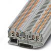 Phoenix Contact Napájení přes svorkovnici, řada: PTC 2.5mm², Lišta DIN Šedá, počet cest: 4 20A, 12AWG, 26 AWG, 400V Phoenix Contact Napájení přes svorkovnici, řada: PTC 2.5mm², Lišta DIN Šedá, počet cest: 4 20A, 12AWG, 26 AWG, 400V