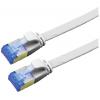 Value 21.99.2112 RJ45 síťové kabely, propojovací kabely CAT 6A F/UTP 2.00 m šedá stíněný, plochý, pozlacené kontakty 1 ks Value 21.99.2112 RJ45 síťové kabely, propojovací kabely CAT 6A F/UTP 2.00 m šedá stíněný, plochý, pozlacené kontakty 1 ks