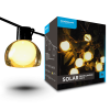 Svítidlo solární ML-DS013 LED řetěz Koule 8ks 4,4m