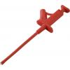 VOLTCRAFT MSK-120 rot bezpečnostní měřicí svorka, CAT IV 600 V, CAT III 1000 V, červená VOLTCRAFT MSK-120 rot bezpečnostní měřicí svorka, CAT IV 600 V, CAT III 1000 V, červená