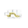 Accessories, Sliding nut, Polyamide 66 MB M6/M4 GR 0334900000 Weidmüller 20 ks Accessories, Sliding nut, Polyamide 66 MB M6/M4 GR 0334900000 Weidmüller 20 ks