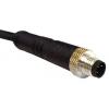 Kabel ovladače snímače, A: Vnější, A: Rovný 34, B: Bez koncovky, 60V 4, IP67, řada: M5 Bulgin