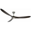CasaFan ECO GENUINO 180 BN-NB stropní ventilátor 30 W (Ø x v) 1800 mm x 290 mm chrom s dálkovým ovládáním, vhodný i pro zimní provoz