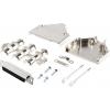 MH Connectors MHDTPPK9-DB9P-K sada D-SUB kolíkové lišty 180 ° Pólů: 9 ...