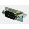 D-SUB vidlice DS1034-09MBNSI45, 9 pinů, 180°, pozlacené kontakty