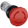 ABB CE4T-10R-01, 1SFA619550R1041 tlačítko nouzového vypínače, 22 mm, 1 ks ABB CE4T-10R-01, 1SFA619550R1041 tlačítko nouzového vypínače, 22 mm, 1 ks