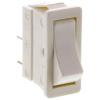 Arcolectric (Bulgin) Ltd Kolébkový spínač IP67, IP54 Zap-vyp SPST Panel Zap-vyp 16A