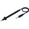 Hirschmann Test & Measurement PL 3 měřicí kabel 4 mm zástrčka lamelová zástrčka 4 mm 1.00 m černá 1 ks