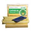 Sada na rozlité kapaliny 30 L, obsah sady: Podložka x 20, ponožka x 2, pytel na odpadky a kravata x 1 pro Chemikálie Sada na rozlité kapaliny 30 L, obsah sady: Podložka x 20, ponožka x 2, pytel na odpadky a kravata x 1 pro Chemikálie