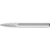 PFERD TOOLS 21157205 frézovací kolík , tvrdokov, půlkruhový oblouk, Dé...