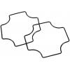 Hammond Electronics 1557BGASKET Těsnění silikon černá 1 ks Hammond Electronics 1557BGASKET Těsnění silikon černá 1 ks