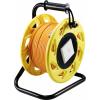 Renkforce RJ45 síťový naviják kabelu CAT 7a S/FTP 90.00 m oranžová kulatý