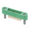 Patice PCB, řada: G125, orientace těla: Svislé, rozteč: 1.25 mm, počet kontaktů: 20, počet řad: 2, Montáž na plošný spoj