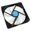 Cooltek Silent Fan 140 PWM PC větrák s krytem černá, bílá (š x v x h) 140 x 25 x 140 mm