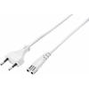 Sygonix SY-5044218 napájecí síťový kabel bílá 5.00 m Sygonix SY-5044218 napájecí síťový kabel bílá 5.00 m
