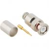 Amphenol RF Konektor RF Vnější, 50 Ω, orientace těla: Rovný, Kabel Konektory BNC Přepážka Krimpovací, 4GHz 165 °C -65