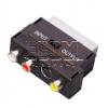 Adaptér SCART vidlice → 3× CINCH zásuvka + S-VIDEO, SCARTW-3RCAG-PS Adaptér SCART vidlice → 3× CINCH zásuvka + S-VIDEO, SCARTW-3RCAG-PS
