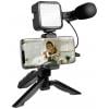 LogiLink AA0157 na mikrofon (jack 3,5 mm) videodržák černá LogiLink AA0157 na mikrofon (jack 3,5 mm) videodržák černá