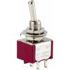 TRU COMPONENTS TC-12819616 páčkový spínač 125 V/AC, 250 V/AC 6 A 1x zap/vyp s aretací 1 ks