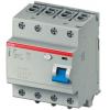 Jistič zbytkového proudu 4pólový Typ A 63A 300 mA ABB Typ A SMISSLINE TP F404 S IEC/EN 61008 Jistič zbytkového proudu 4pólový Typ A 63A 300 mA ABB Typ A SMISSLINE TP F404 S IEC/EN 61008
