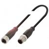 Kabel ovladače snímače, A: Vnitřní, A: M12 5, B: M12, B: Vnější, 250V 4, IP68, řada: BCC BALLUFF 2 m