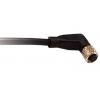 Kabel ovladače snímače, A: Vnitřní, A: Pravoúhlý 4, B: Neuzavřený, 60V 34, IP67, řada: M5 Bulgin