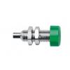 Schutzinger Zásuvka na banánky, 6.1 mm, 60 V ac, 60V dc, 32A, Zelená, Vnitřní Pájecí očko, materiál kontaktu: Niklovaný, Schutzinger Zásuvka na banánky, 6.1 mm, 60 V ac, 60V dc, 32A, Zelená, Vnitřní Pájecí očko, materiál kontaktu: Niklovaný,