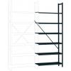 Manuflex RA3162.7016 přístavný modul regálu oddělení , (š x v x h) 1250 x 2500 x 600 mm, ocelová podlaha