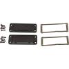 Hammond Electronics pouzdro hliník černá (d x š x v) 16 x 87 x 31 mm 2 ks Hammond Electronics pouzdro hliník černá (d x š x v) 16 x 87 x 31 mm 2 ks