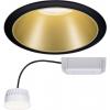Paulmann 93395 ColeCoin Zigbee LED vestavné svítidlo Energetická třída (EEK2021): G (A - G) LED černá (matná), zlatá