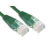 RS PRO Kat6 Ethernetové kabely, Zelená, Polyvinylchlorid, A: RJ45, 80V 1 m Vnější, B: RJ45 Vnější, typ pláště: U/UTP
