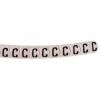 Označovač kabelu, řada: Helagrip Nasouvací barva Černá 3.5 mm x 4.3mm HellermannTyton Bílá C 5 mm 901-10415