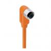 Kabel ovladače snímače, A: Vnitřní, A: Pravoúhlý 4, B: Volný konec, B: Neuzavřený, 50 V ac, 60V dc, IP65, IP67, IP68, Kabel ovladače snímače, A: Vnitřní, A: Pravoúhlý 4, B: Volný konec, B: Neuzavřený, 50 V ac, 60V dc, IP65, IP67, IP68,
