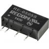 Recom Měnič DC/DC RE, výstup: 5 V dc 1 kV dc, Vin 5.5V dc 200 mA, Vin 4.5V 1 W -40 °C 85 °C Průchozí otvor