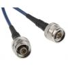 Koaxiální kabel, řada: SUCOTEST, Modrá Vnější Fluorovaný ethylenpropylen, A: Typ N Vnější, B: Typ N 914 mm Huber+Suhner