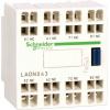 Schneider Electric Blok pomocných kontaktů 4 NC 4 Přední montáž, rozsah: TeSyS D s Pružinová svorka 10 A 690V