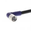Kabel ovladače snímače, A: Vnitřní, A: Pravoúhlý 3, B: Bez koncovky, 125V, IP67 Omron 2 m