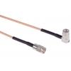 Koaxiální kabel, řada: Cable Assembly, Hnědá Vnější, A: SMA Vnější, B: SMA 500 mm Radiall Koaxiální kabel, řada: Cable Assembly, Hnědá Vnější, A: SMA Vnější, B: SMA 500 mm Radiall