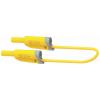 Electro PJP 2710-IEC-CD1-100J měřicí kabel lamelová zástrčka 4 mm lamelová zástrčka 4 mm 1.00 m žlutá 1 ks Electro PJP 2710-IEC-CD1-100J měřicí kabel lamelová zástrčka 4 mm lamelová zástrčka 4 mm 1.00 m žlutá 1 ks